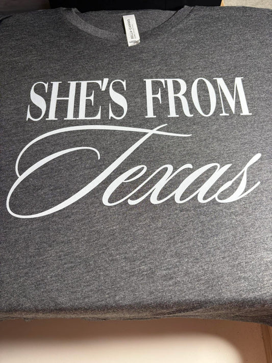 She’s from Texas