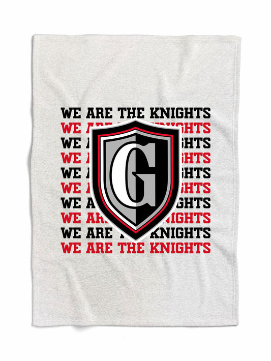 Greenon Knights sweatshirt blanket in stock