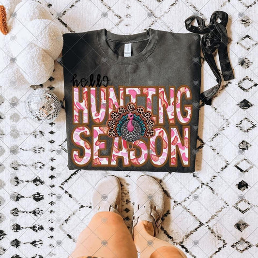 Pink hello hunting season