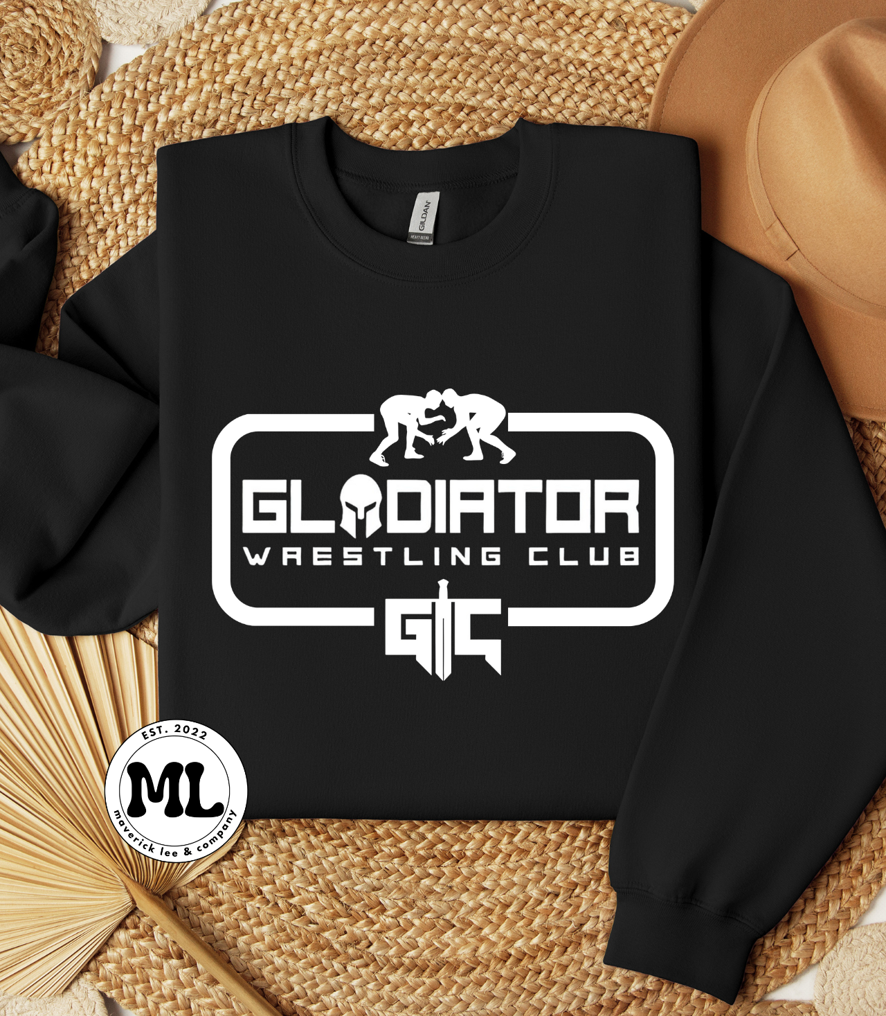 Gladiator logo style