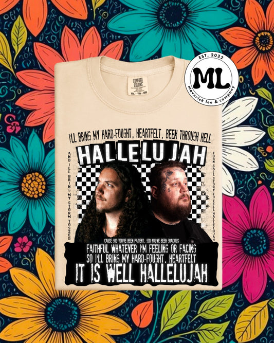 Hallelujah - black