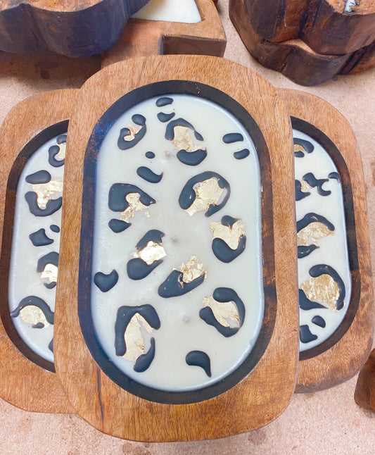Dough bowl candle