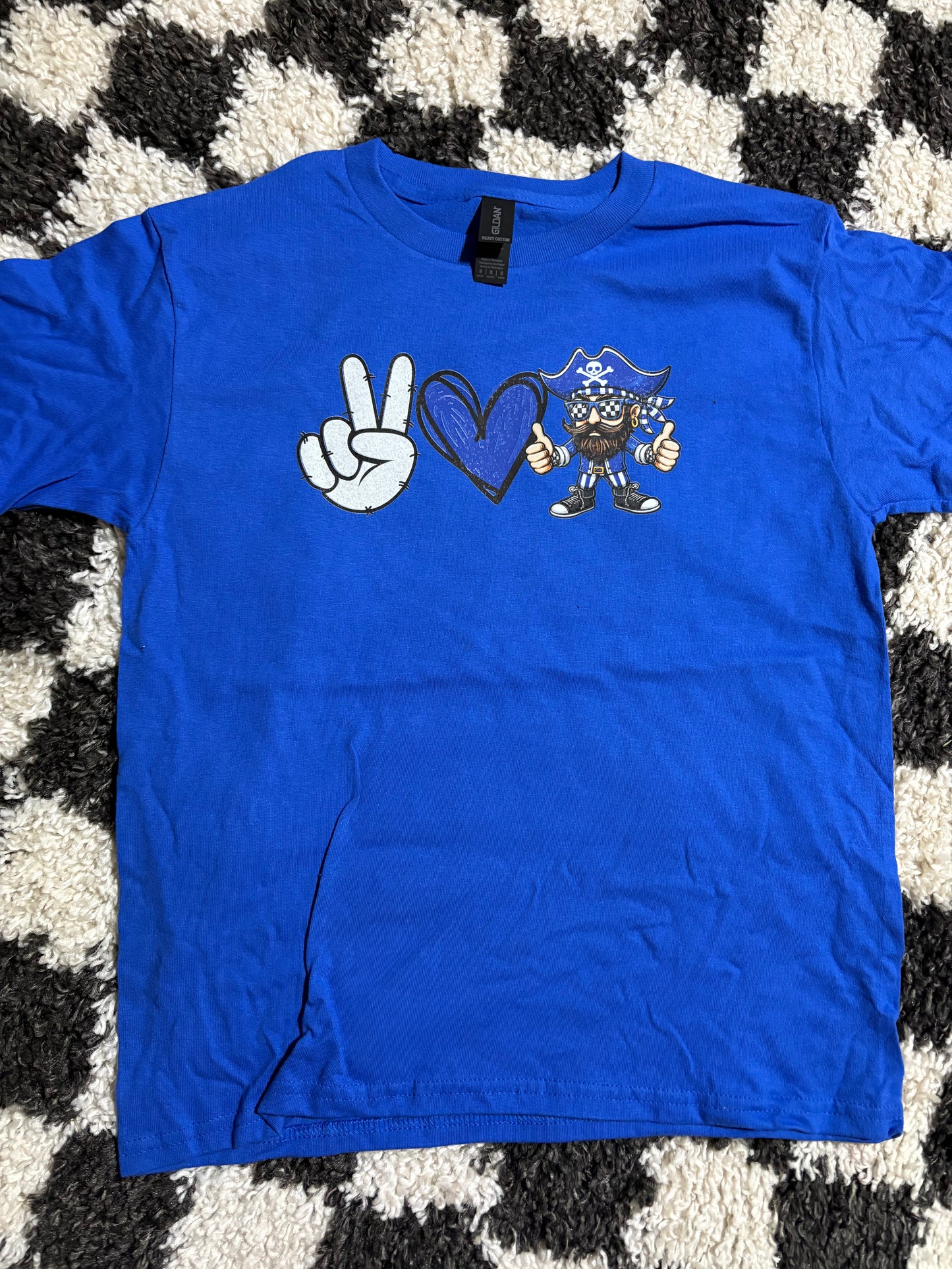 Youth medium tee in stock
