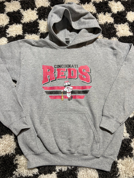 Youth L hoodie in stock