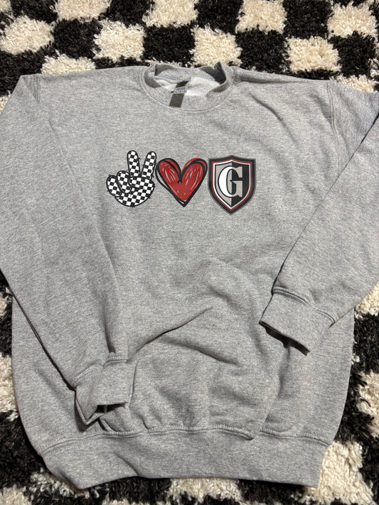 Youth Large sweatshirt in stock