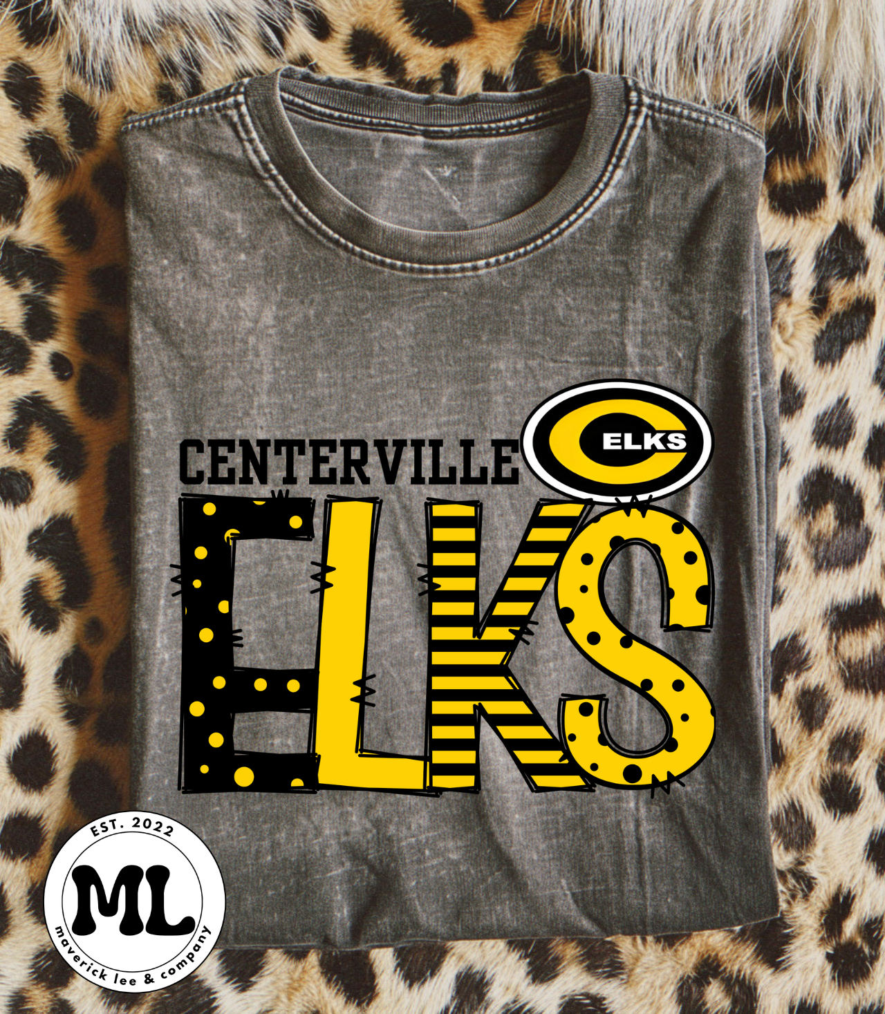 Centerville elks - dots + stripes