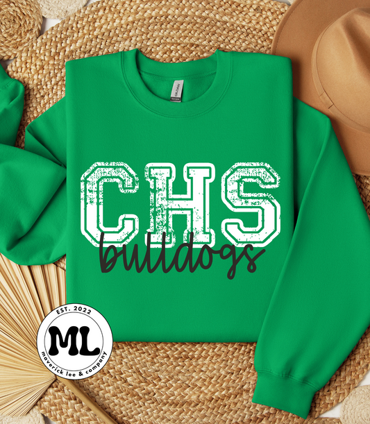 CHS bulldogs distressed