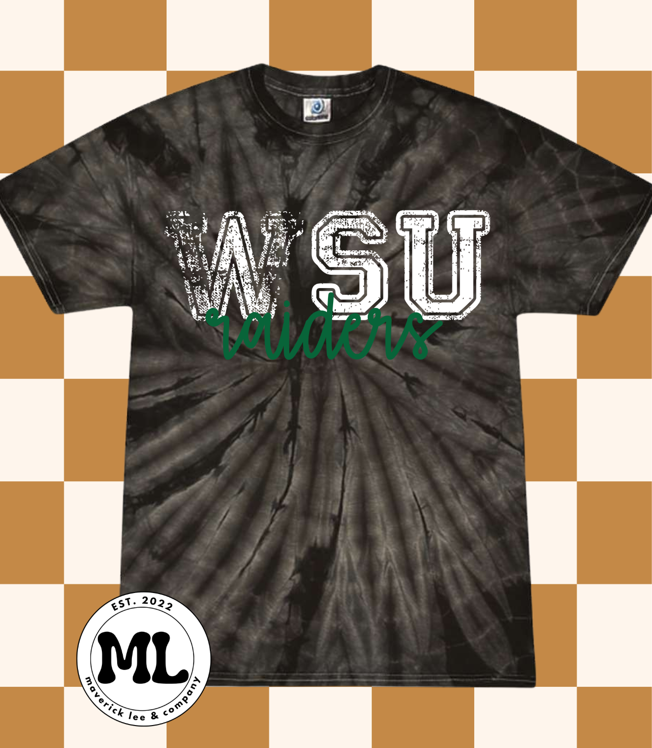 WSU Raiders distressed