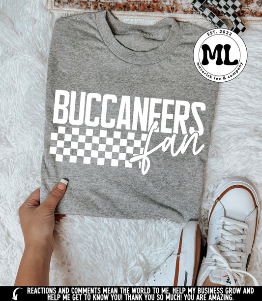 Buccaneers fan checkered