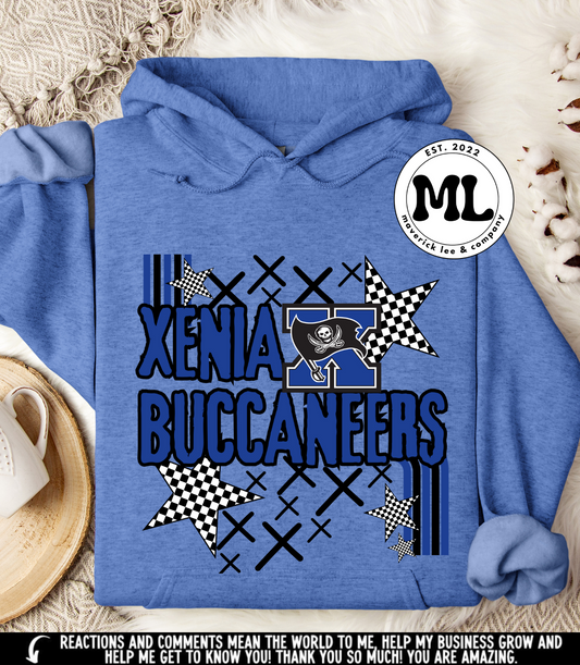 Xenia Buccaneers checkered star