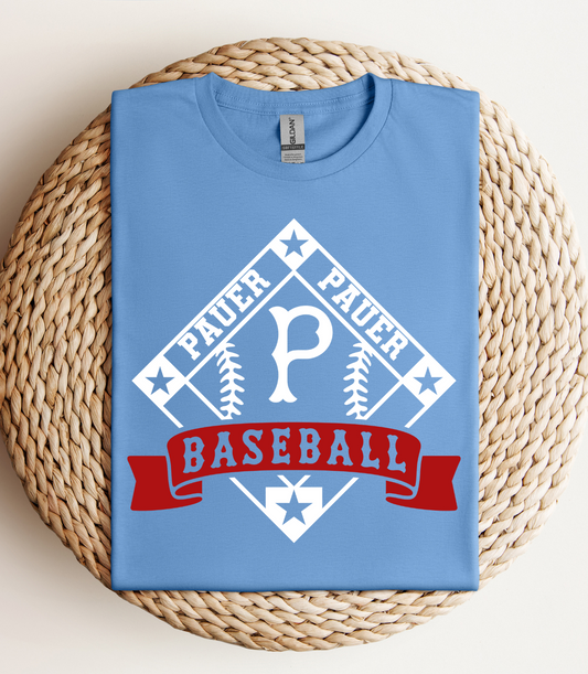 Pauer baseball pennant