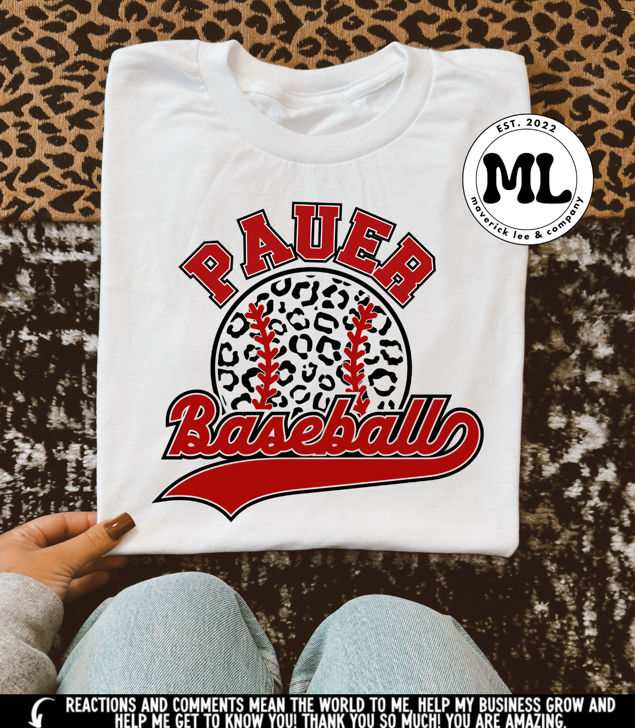 Pauer baseball cheetah