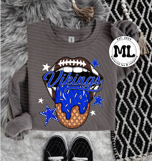 Ice cream drip Vikings