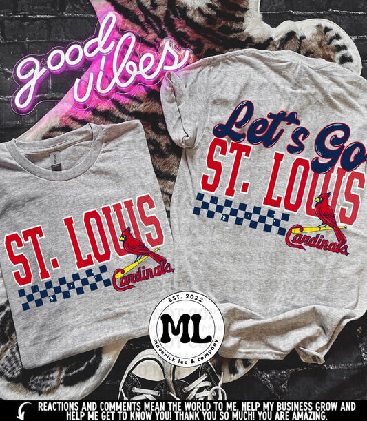 Checkered STL front + back