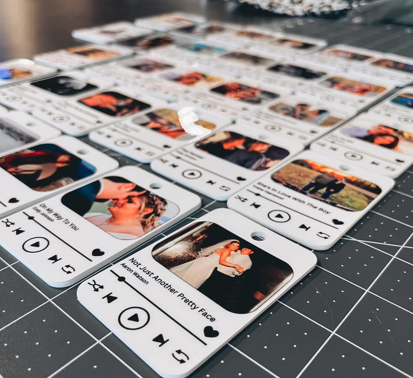 ❤️ Custom song keychains ❤️