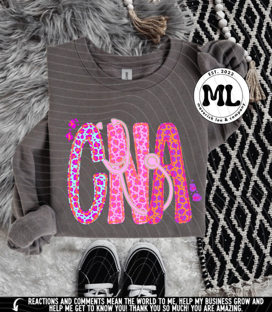 CNA pastel leopard
