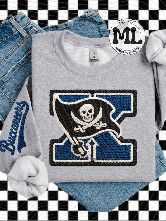 Faux crochet Xenia Buccaneers 🏴‍☠️