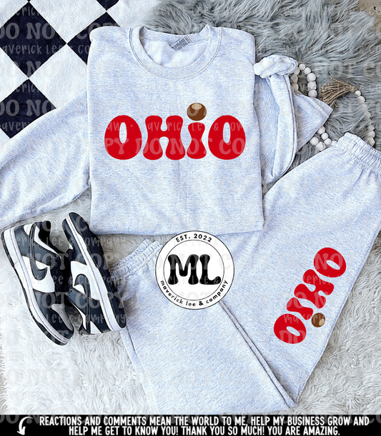 Ash gray Ohio jogger set