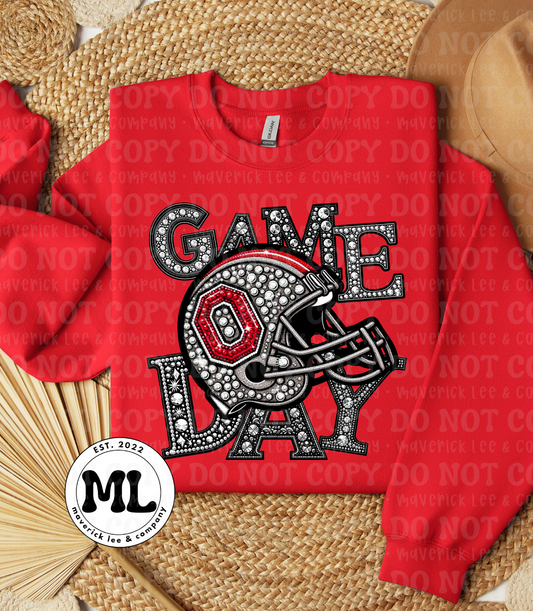 Ohio rhinestone game day