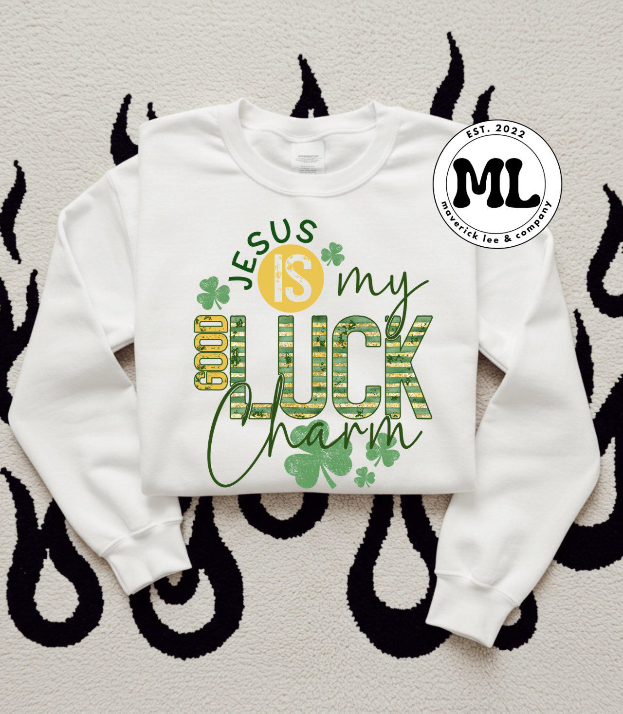 Jesus is my good luck charm