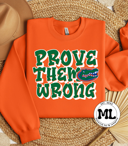 Prove them wrong Florida
