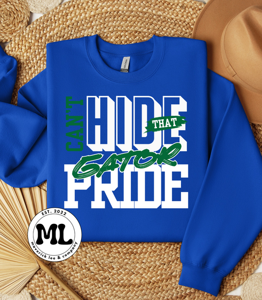 Can’t hide that gator pride