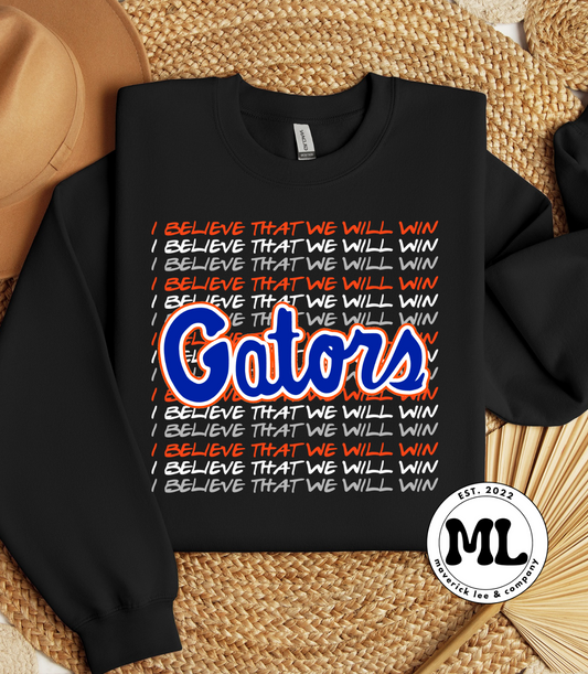 Gators we will win