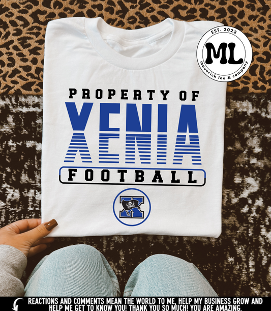 Property of Xenia football