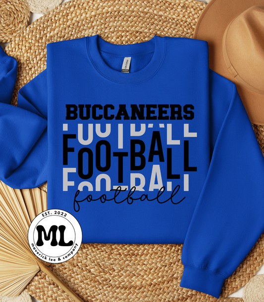 Buccaneers scrolling football