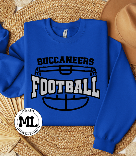 Buccaneers football helmet front