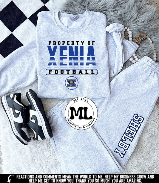 Buccaneers football custom jogger set