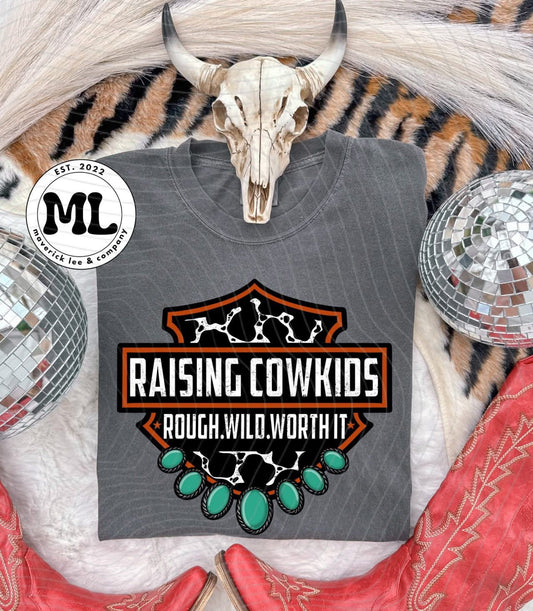 Raising cow kids