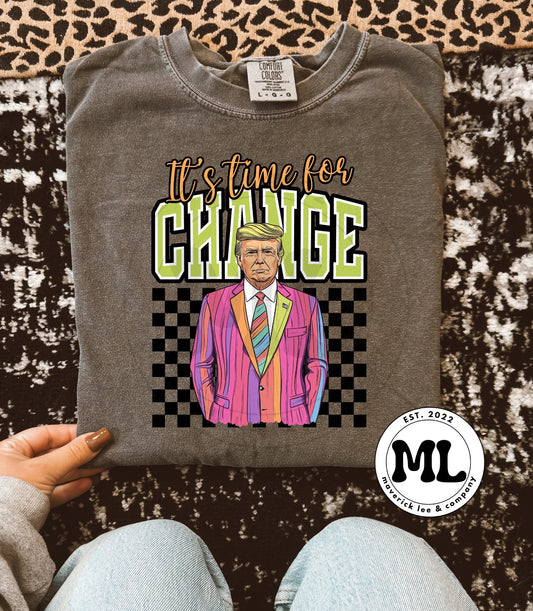 Time for change