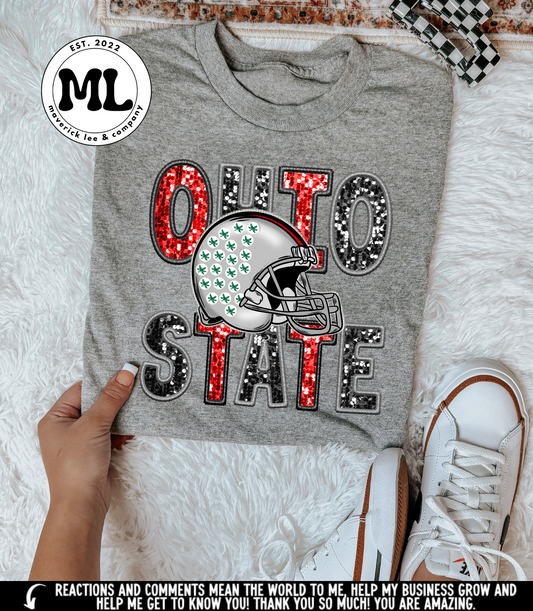 Faux sequin Ohio