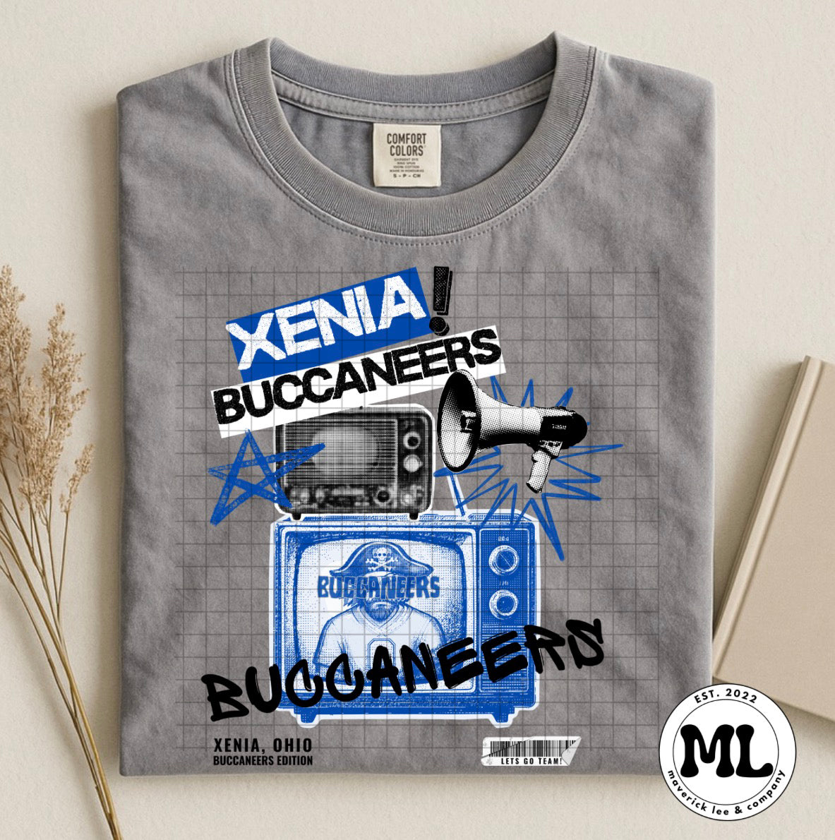 Buccaneers static TV color