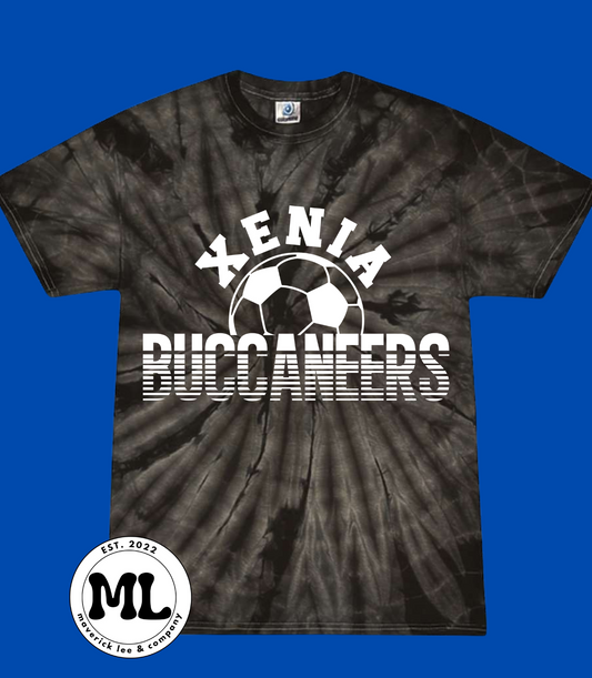 Xenia Buccaneers soccer – white/lines