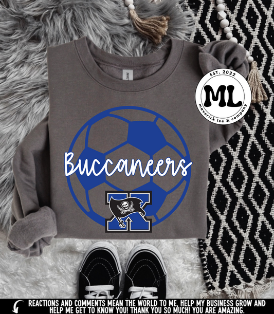 Buccaneers soccer outline