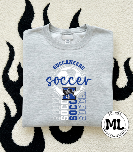 Buccaneers soccer – four lines