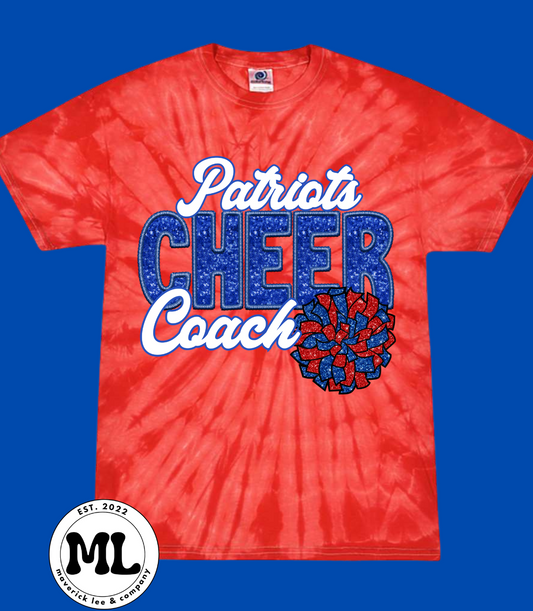 Carroll cheer coach faux sequin