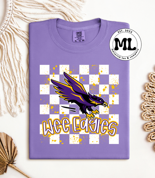 Wee Eagles paint splatter