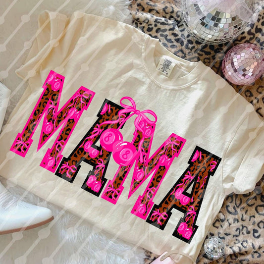 Mama cheetah and hot pink
