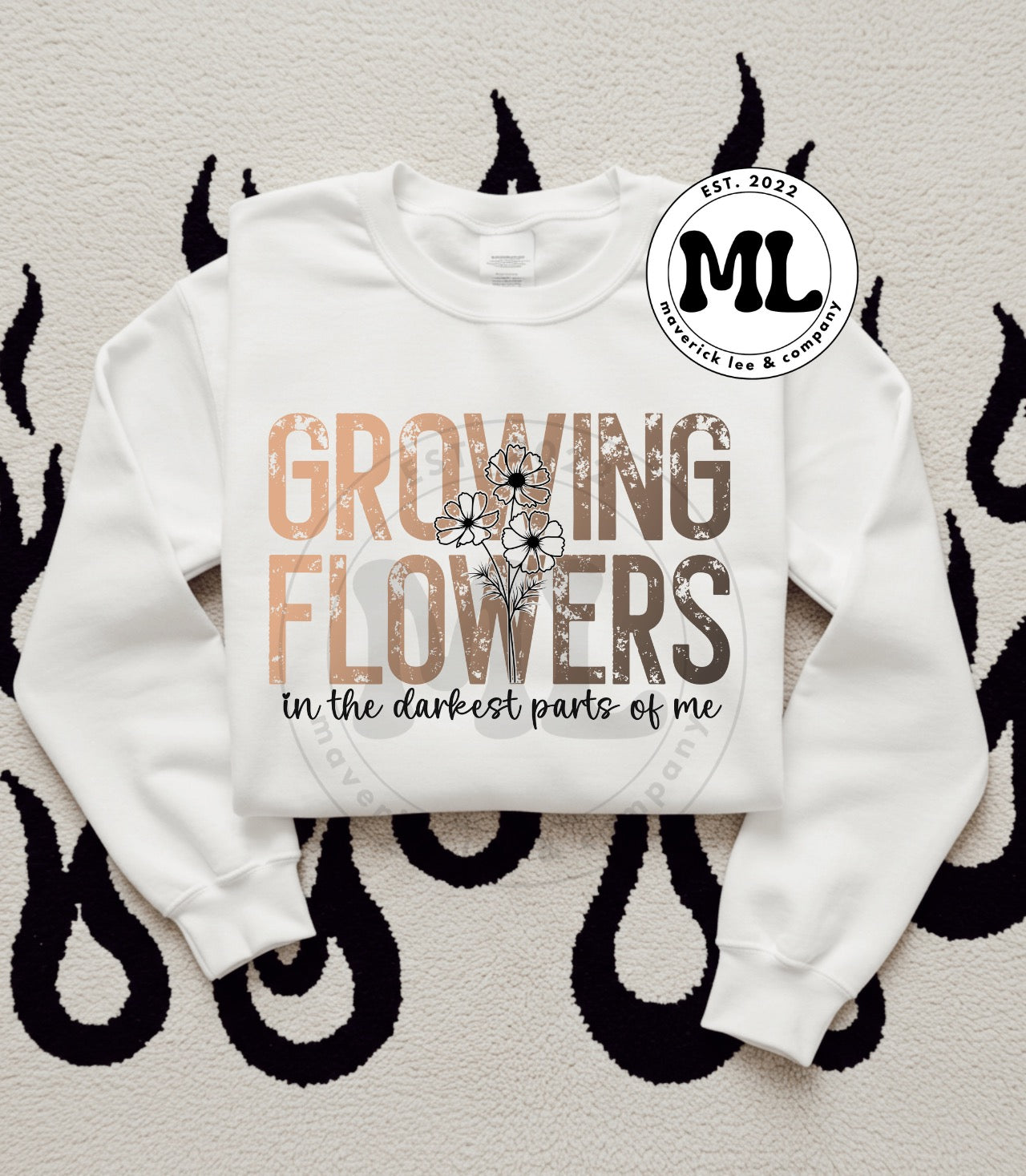 Growing flowers