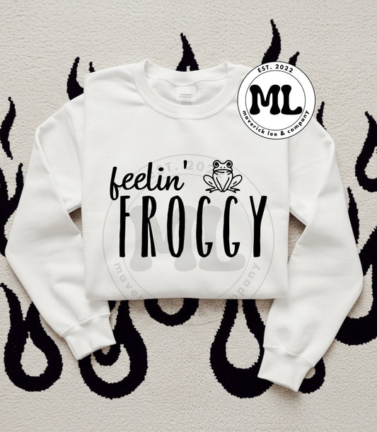 Feeling froggy