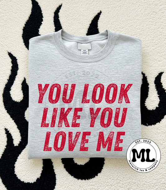 You look like