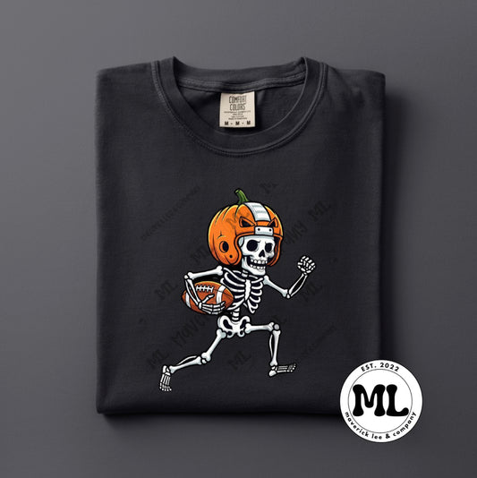 Running football Skelly