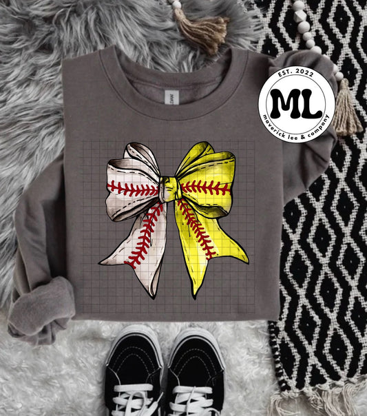 Split bow - softball / baseball