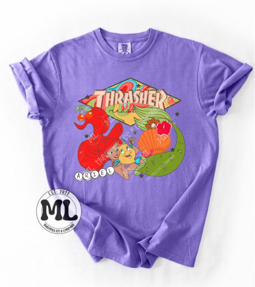 Thrash mermaid