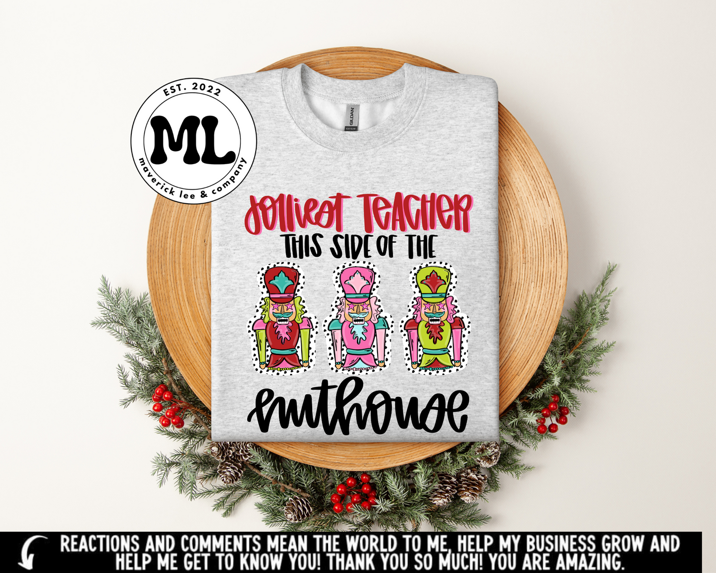 Jolliest teacher