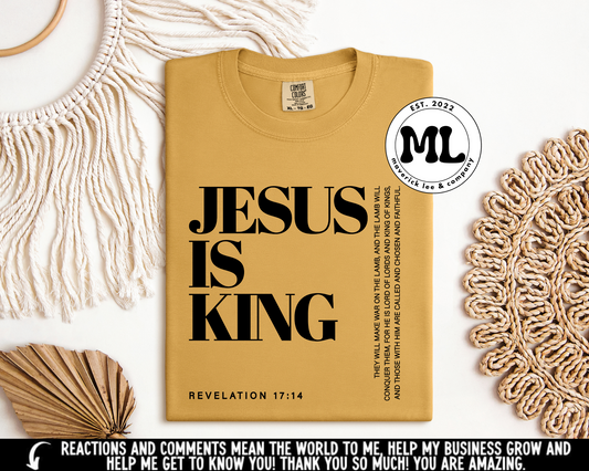 Jesus is King