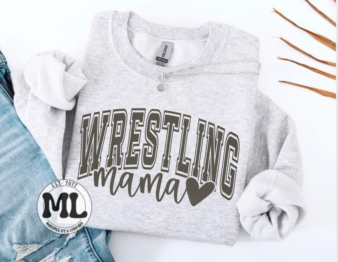 Wrestling mama grey